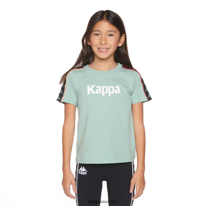 Kappa Kids Kids 222 Banda Mars T-Shirt Sage Orange R0HPN8659