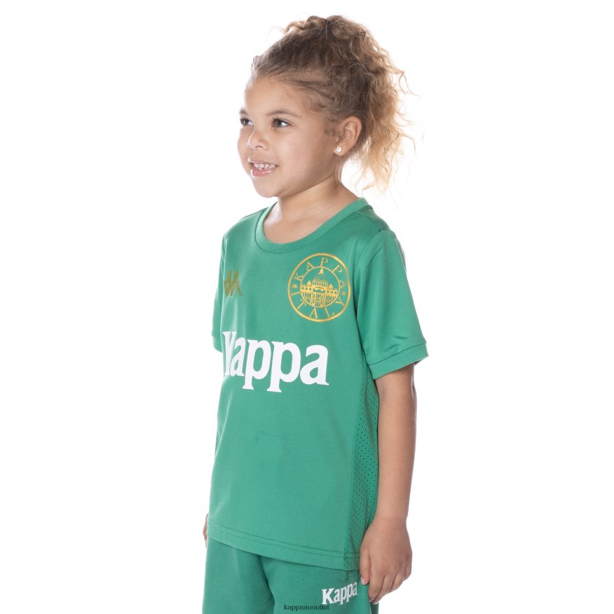 Kappa Kids Kids Authentic Arnold Jersey GREEN R0HPN8649