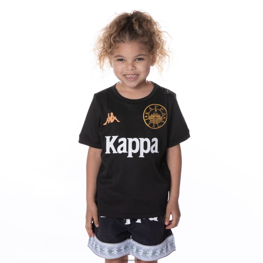 Kappa Kids Kids Authentic Arnold Jersey Jet Black R0HPN8648