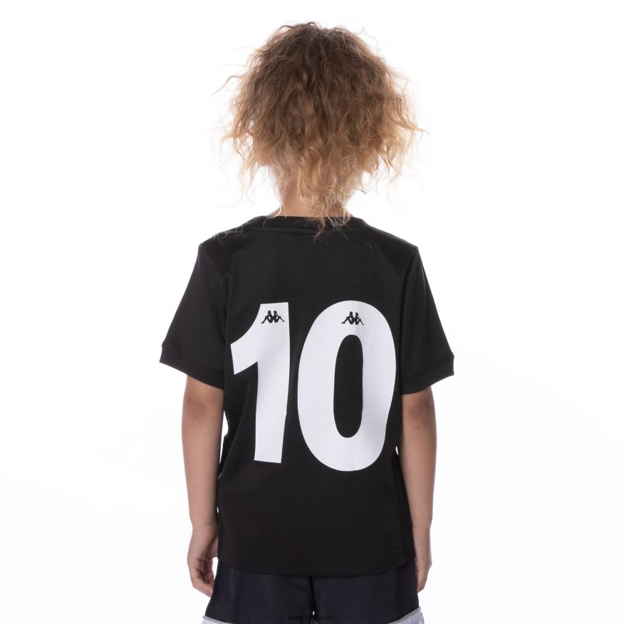 Kappa Kids Kids Authentic Arnold Jersey Jet Black R0HPN8648