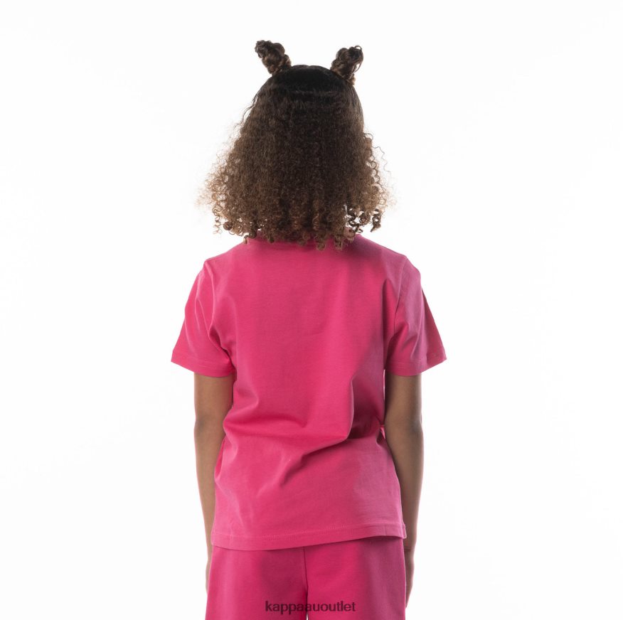 Kappa Kids Kids Authentic Esstesi T-Shirt Pink Sand R0HPN8693
