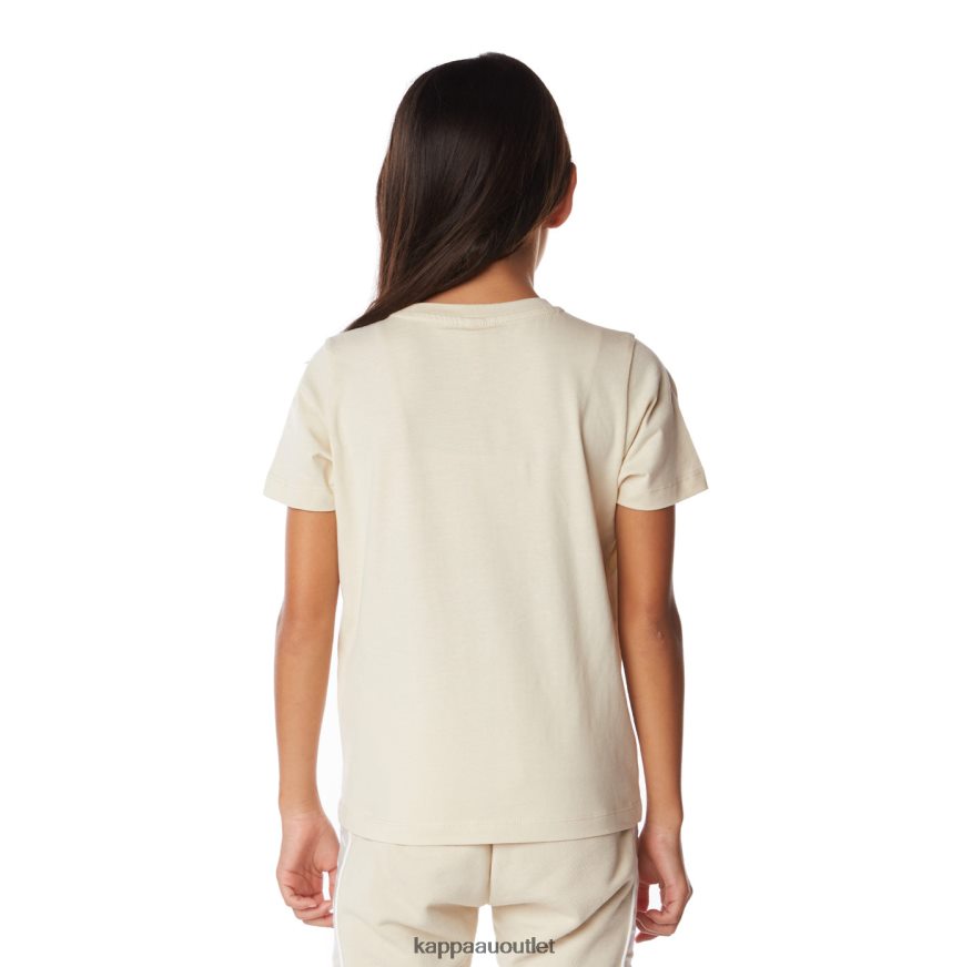 Kappa Kids Kids Authentic Estessi T-Shirt Beige R0HPN8667