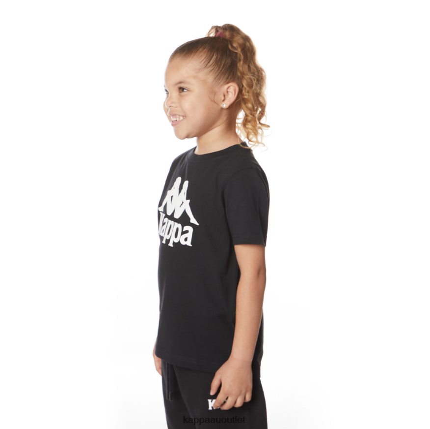 Kappa Kids Kids Authentic Estessi T-Shirt Jet Black R0HPN8651
