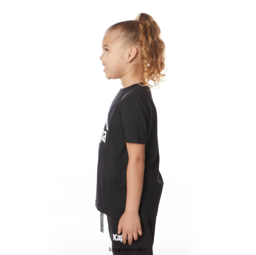 Kappa Kids Kids Authentic Estessi T-Shirt Jet Black R0HPN8651