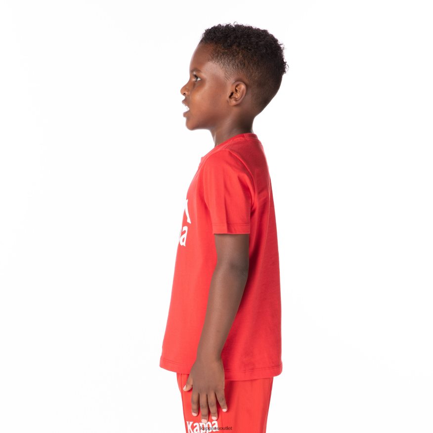 Kappa Kids Kids Authentic Estessi T-Shirt Red R0HPN8668