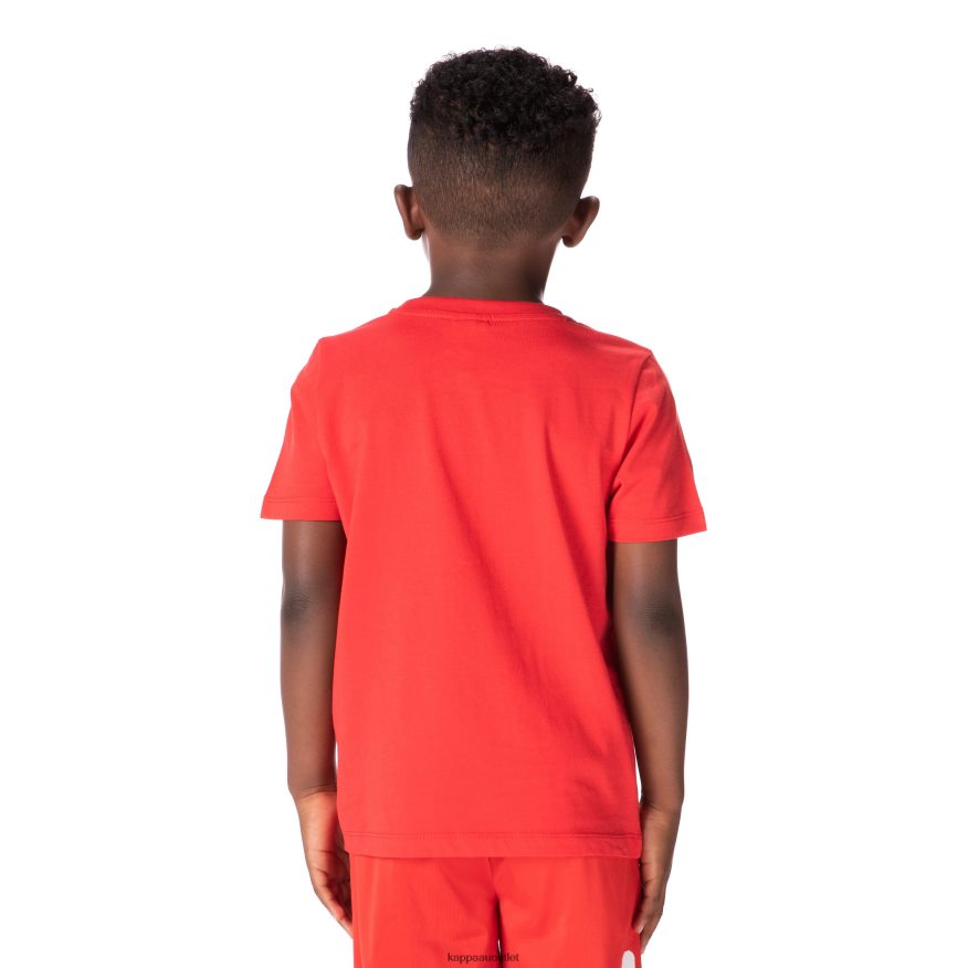 Kappa Kids Kids Authentic Estessi T-Shirt Red R0HPN8668