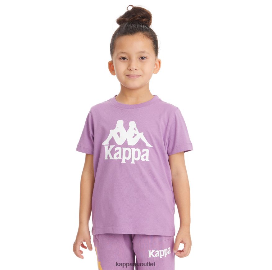 Kappa Kids Kids Authentic Estessi T-Shirt Violet Lavender R0HPN8745