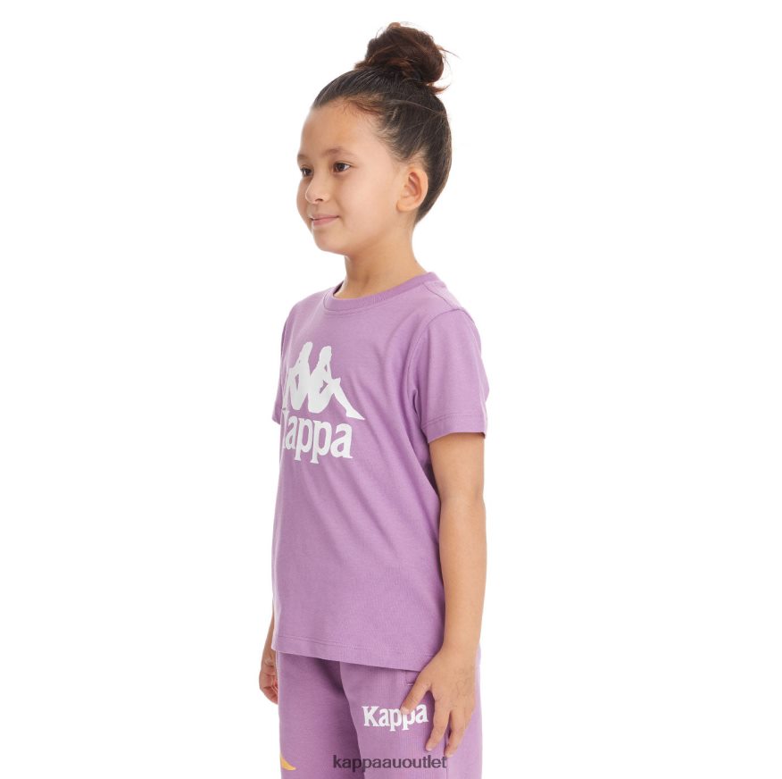 Kappa Kids Kids Authentic Estessi T-Shirt Violet Lavender R0HPN8745