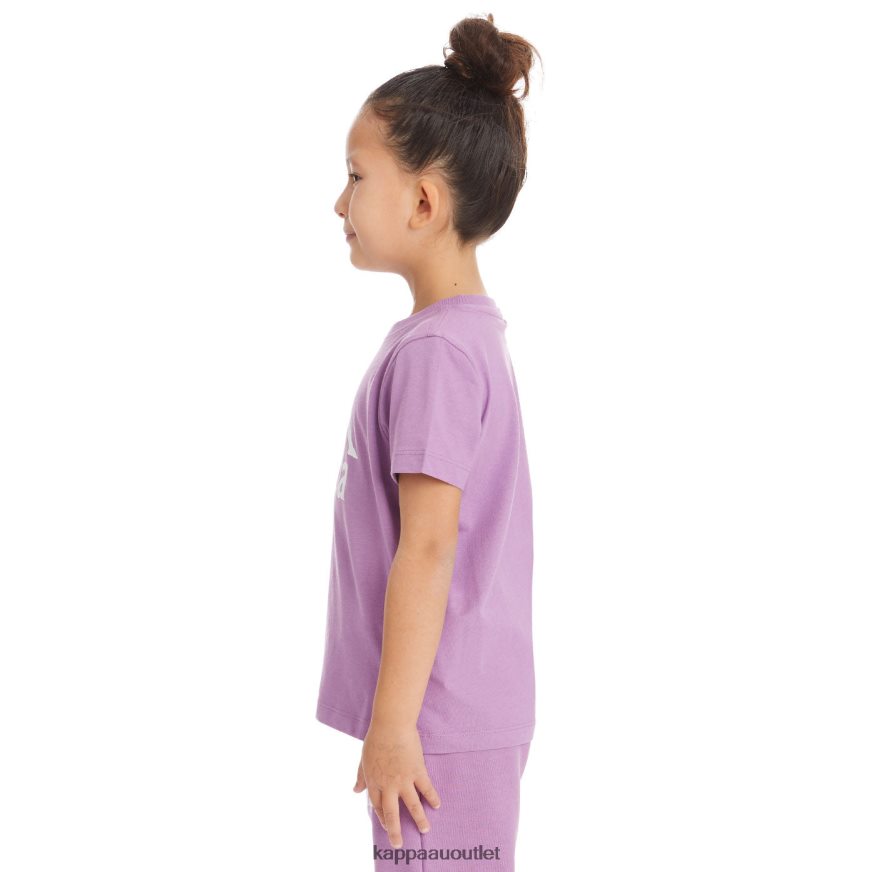 Kappa Kids Kids Authentic Estessi T-Shirt Violet Lavender R0HPN8745