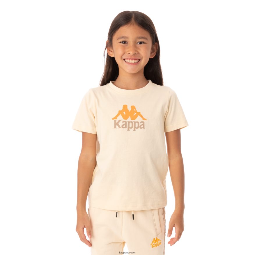 Kappa Kids Kids Authentic Molongio T-Shirt Beige R0HPN8781