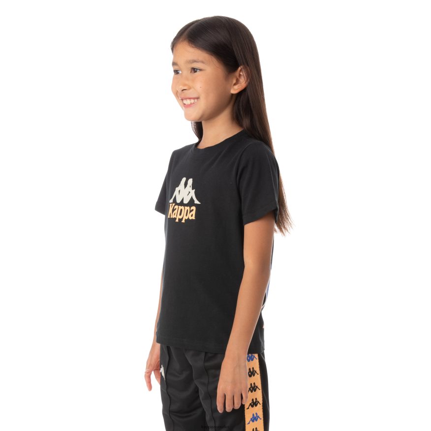 Kappa Kids Kids Authentic Molongio T-Shirt Black R0HPN8776