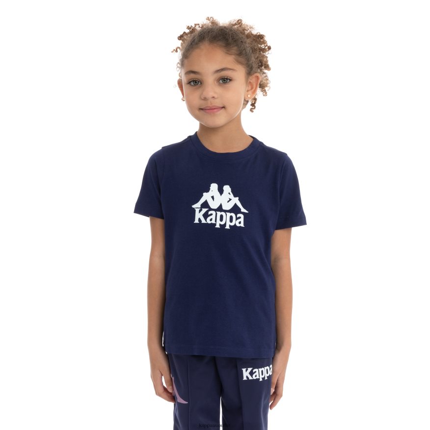 Kappa Kids Kids Authentic Molongio T-Shirt Navy Violet R0HPN8720