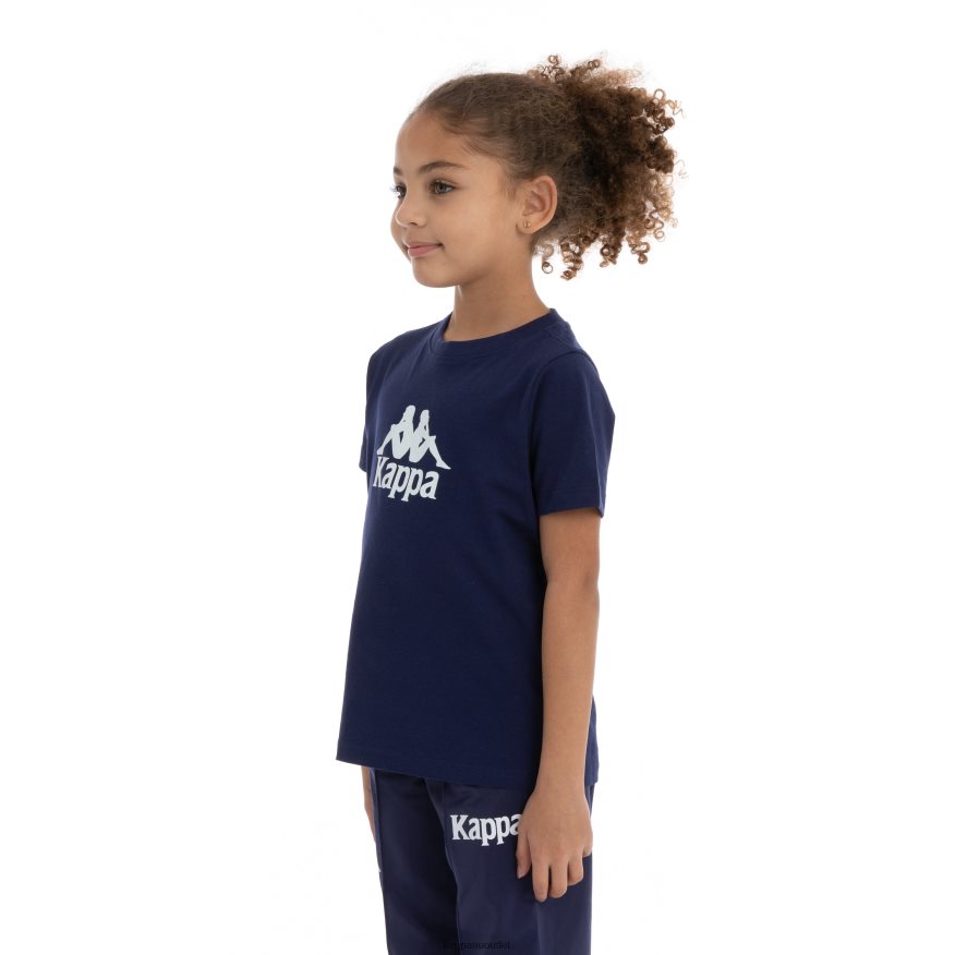 Kappa Kids Kids Authentic Molongio T-Shirt Navy Violet R0HPN8720