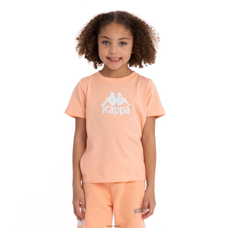 Kappa Kids Kids Authentic Molongio T-Shirt Peach R0HPN8719
