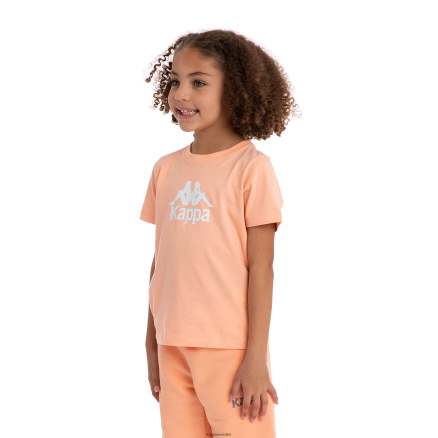 Kappa Kids Kids Authentic Molongio T-Shirt Peach R0HPN8719