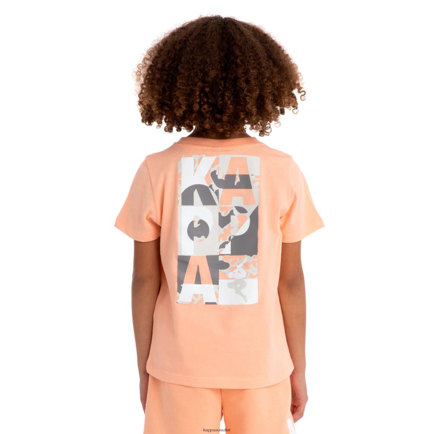 Kappa Kids Kids Authentic Molongio T-Shirt Peach R0HPN8719