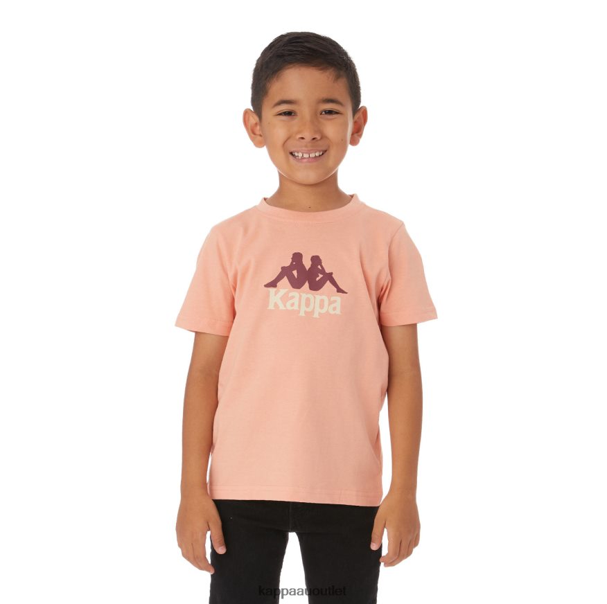 Kappa Kids Kids Authentic Molongio T-Shirt Pink Coral R0HPN8775