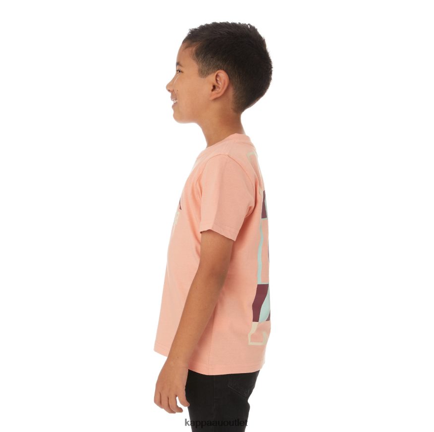Kappa Kids Kids Authentic Molongio T-Shirt Pink Coral R0HPN8775