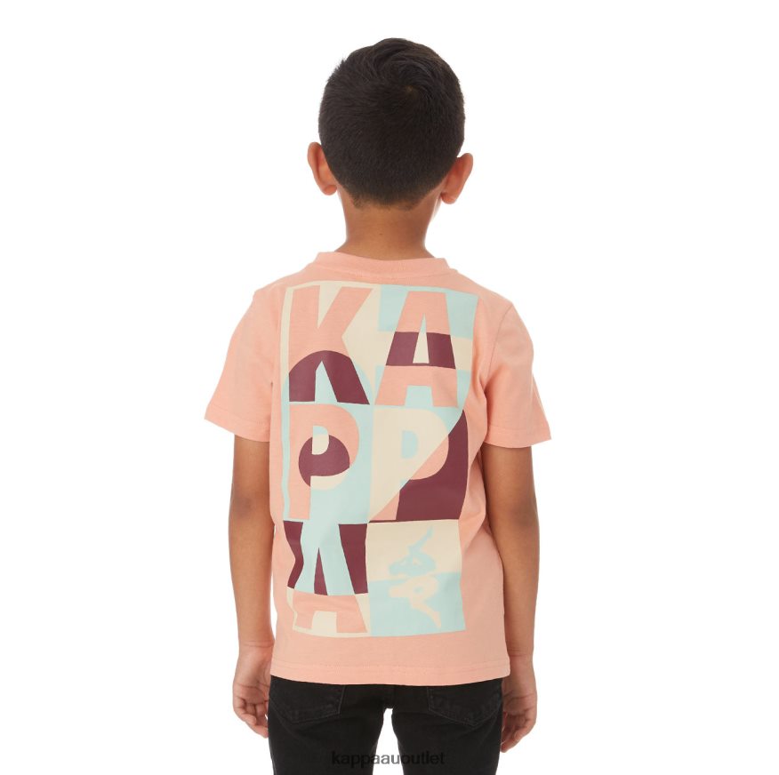 Kappa Kids Kids Authentic Molongio T-Shirt Pink Coral R0HPN8775