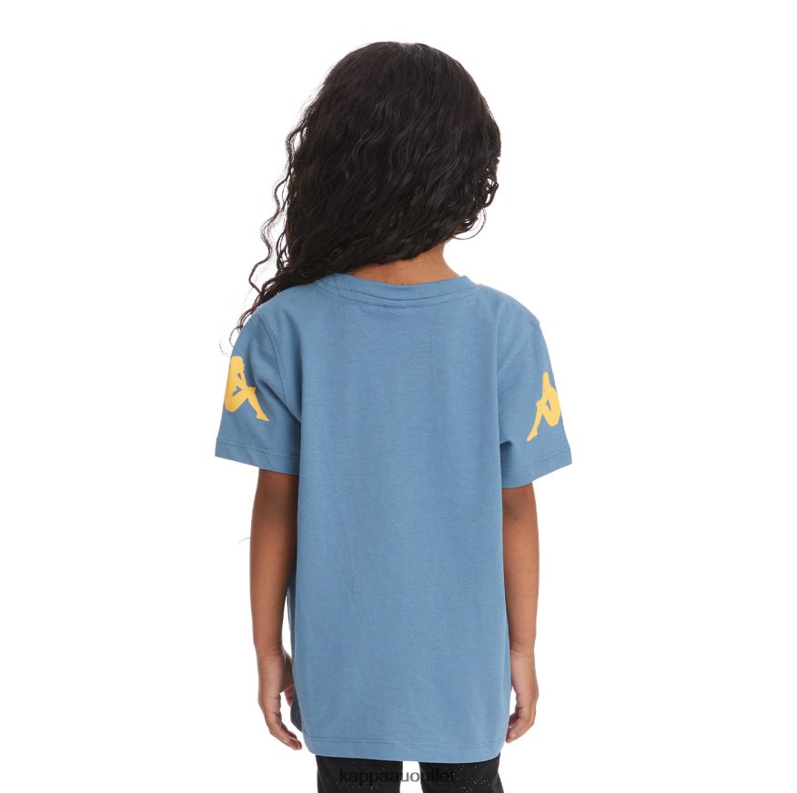 Kappa Kids Kids Authentic Paroo T-Shirt Light Blue R0HPN8756