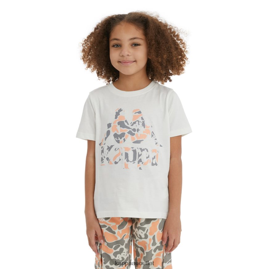 Kappa Kids Kids Authentic Phullo T-Shirt Peach R0HPN8716