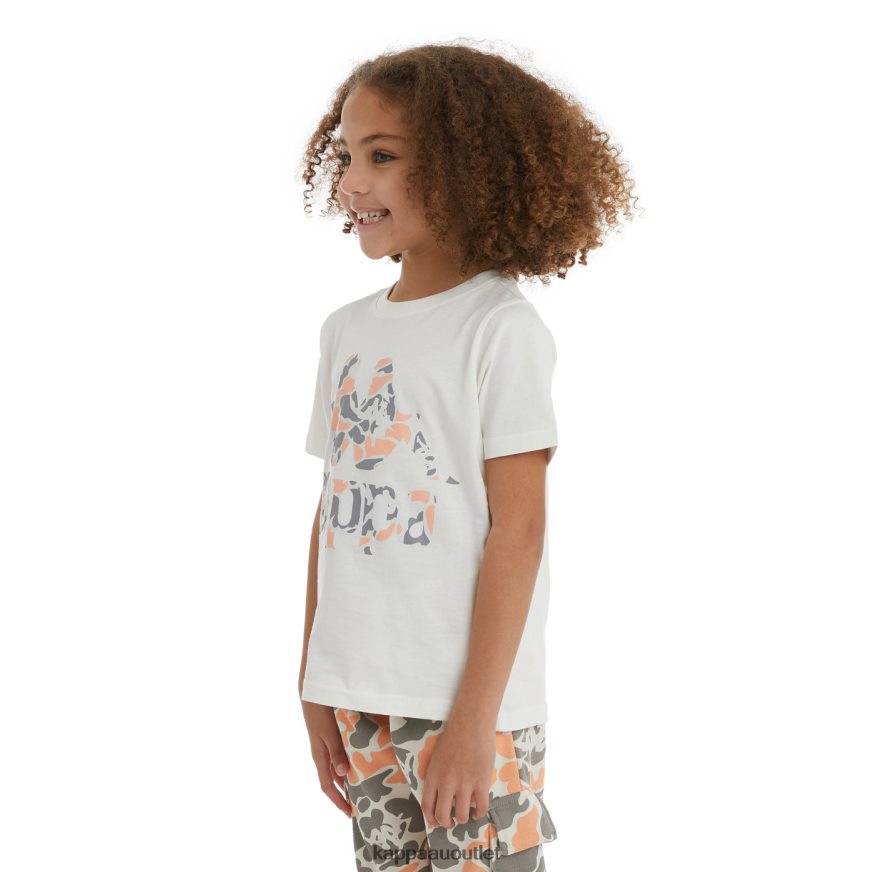 Kappa Kids Kids Authentic Phullo T-Shirt Peach R0HPN8716