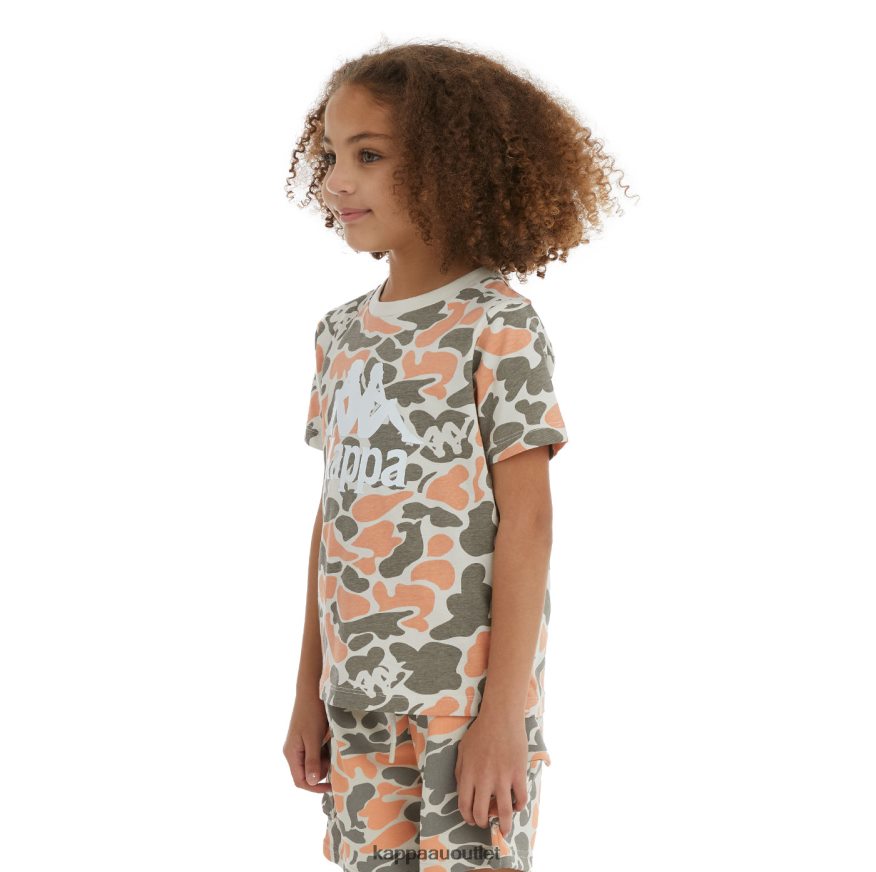 Kappa Kids Kids Authentic Pyllo T-Shirt Peach R0HPN8722