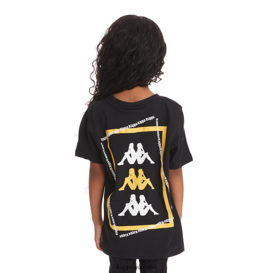 Kappa Kids Kids Authentic Vlado T-Shirt Black Smoke R0HPN8755