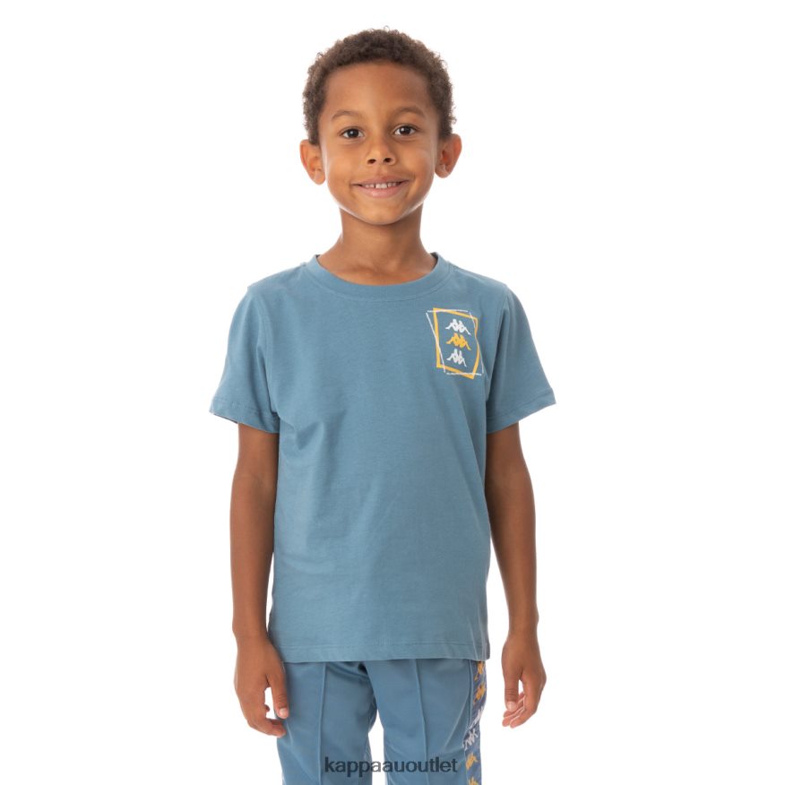 Kappa Kids Kids Authentic Vlado T-Shirt Light Blue R0HPN8753