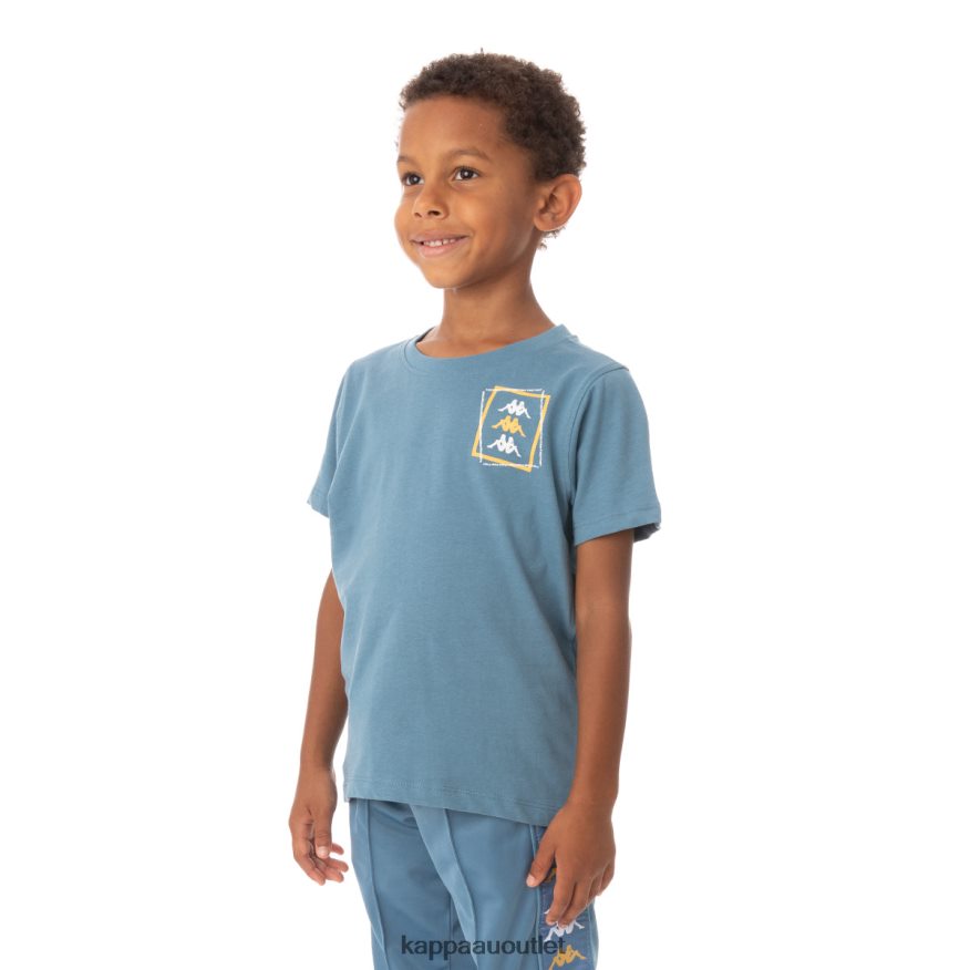 Kappa Kids Kids Authentic Vlado T-Shirt Light Blue R0HPN8753