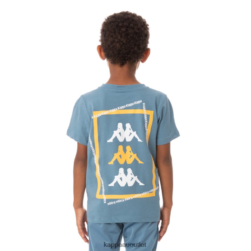 Kappa Kids Kids Authentic Vlado T-Shirt Light Blue R0HPN8753