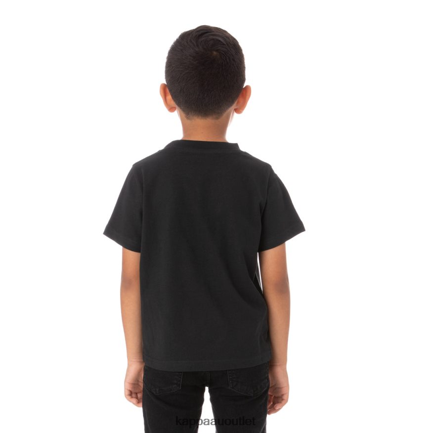 Kappa Kids Kids Logo Tape Bant T-Shirt Black R0HPN8768