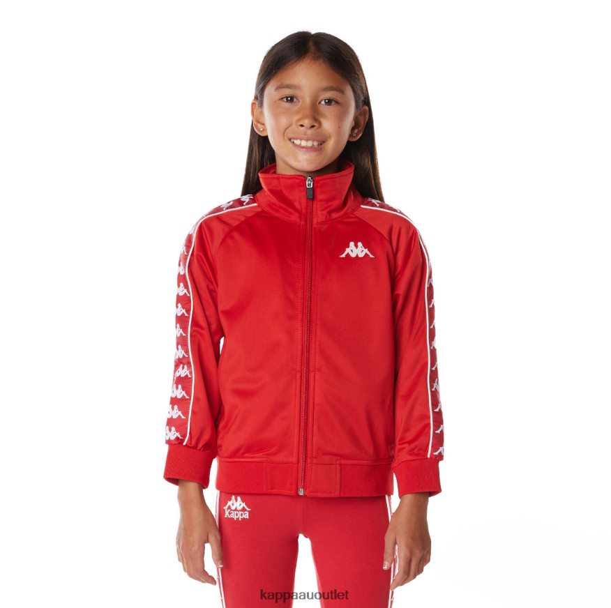 Kappa Kids Kids 222 Banda Anniston Track Jacket Red White R0HPN8407