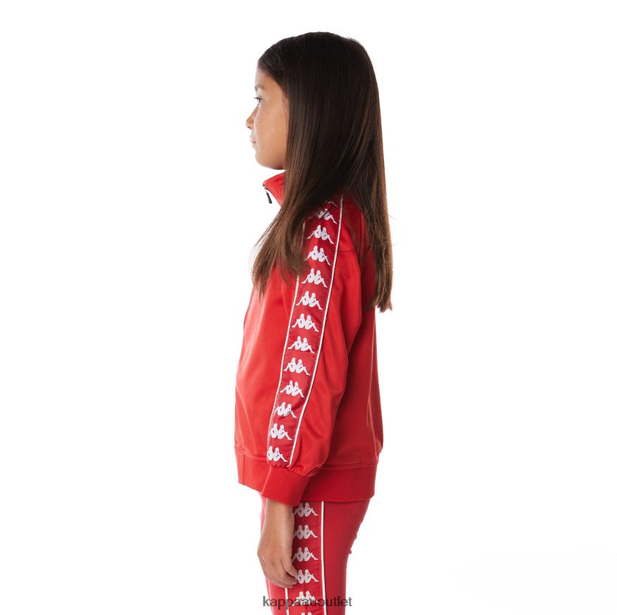 Kappa Kids Kids 222 Banda Anniston Track Jacket Red White R0HPN8407