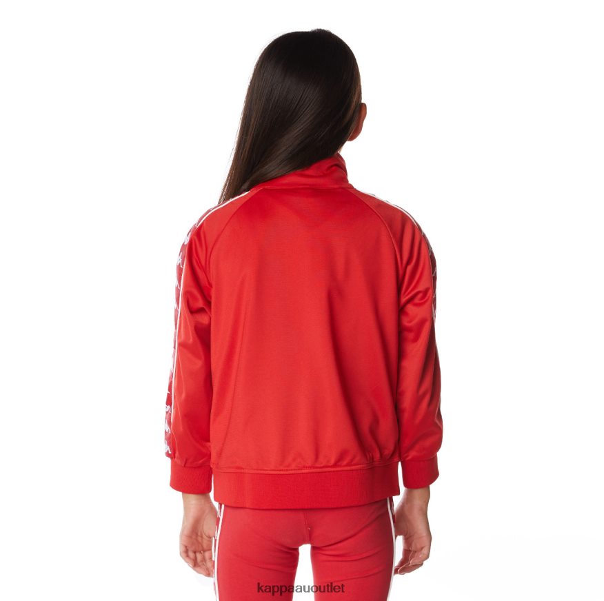 Kappa Kids Kids 222 Banda Anniston Track Jacket Red White R0HPN8407