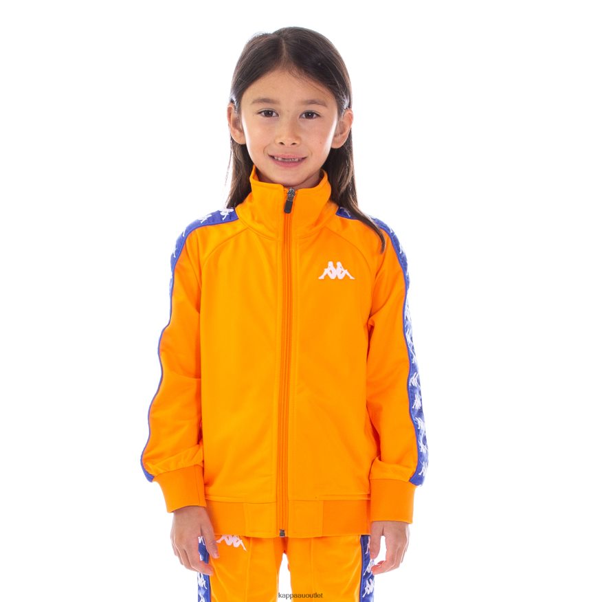 Kappa Kids Kids 222 Banda Anniston Track Jacket Yellow Blue White R0HPN8451