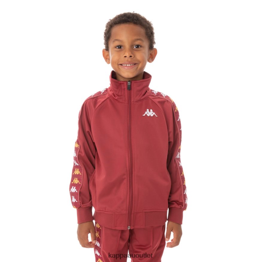 Kappa Kids Kids 222 Banda Annistonin Track Jacket Burgundy R0HPN8437