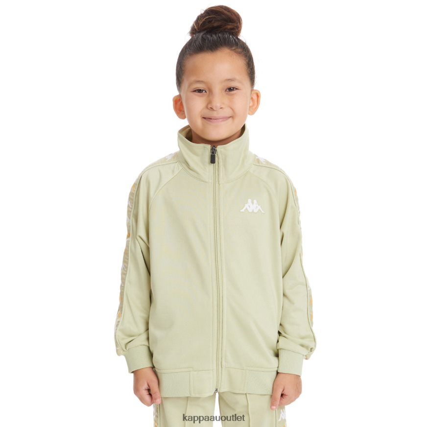 Kappa Kids Kids 222 Banda Annistonin Track Jacket Green Sage R0HPN8430
