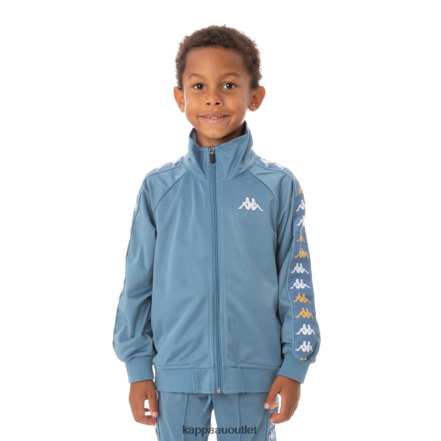 Kappa Kids Kids 222 Banda Annistonin Track Jacket Light Blue R0HPN8436