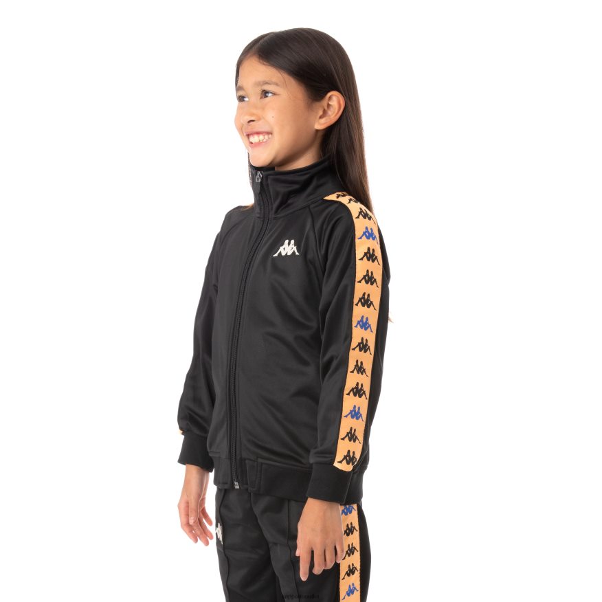 Kappa Kids Kids 222 Banda Dullo Track Jacket Black R0HPN8445
