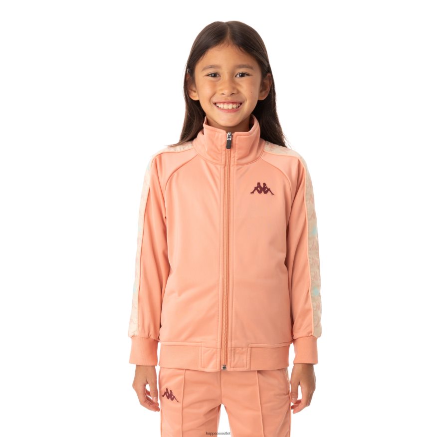 Kappa Kids Kids 222 Banda Dullo Track Jacket Pink Coral R0HPN8444