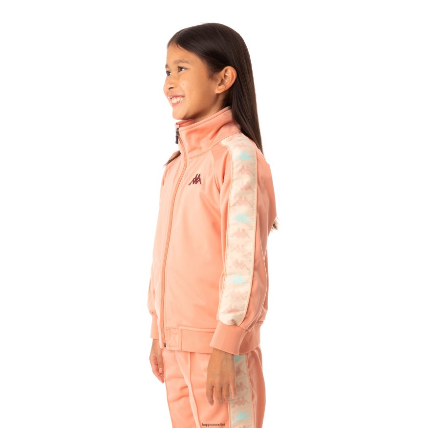 Kappa Kids Kids 222 Banda Dullo Track Jacket Pink Coral R0HPN8444
