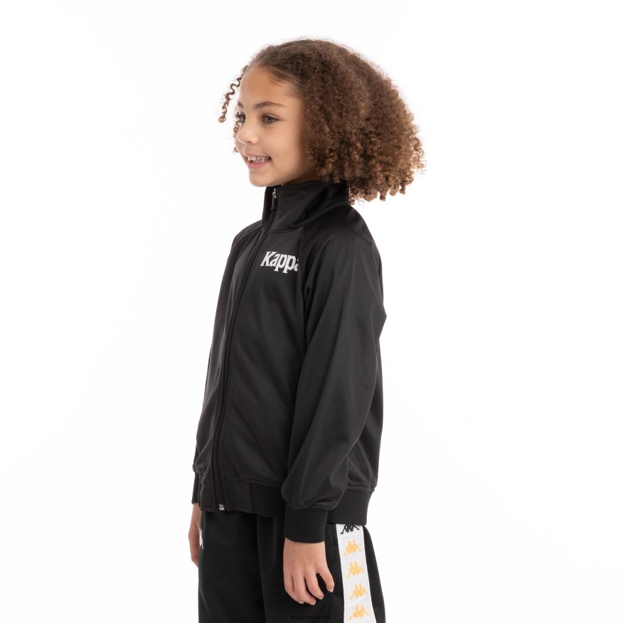 Kappa Kids Kids Authentic Angost Track Jackets Black Smoke R0HPN8420