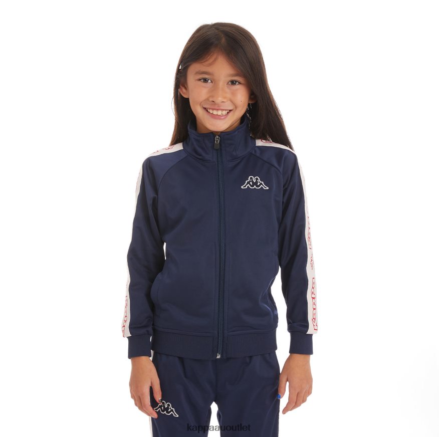 Kappa Kids Kids Logo Tape Artem 2 Track Jacket Dark R0HPN8434