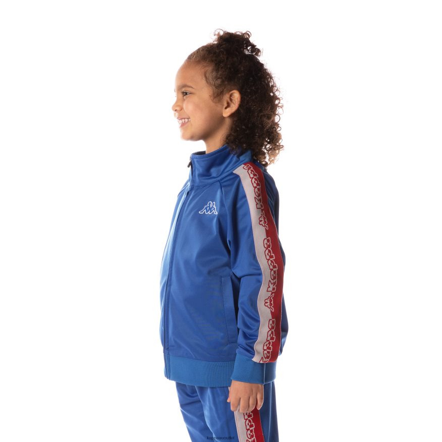 Kappa Kids Logo Tape Dartem Track Jacket Blue R0HPN8416