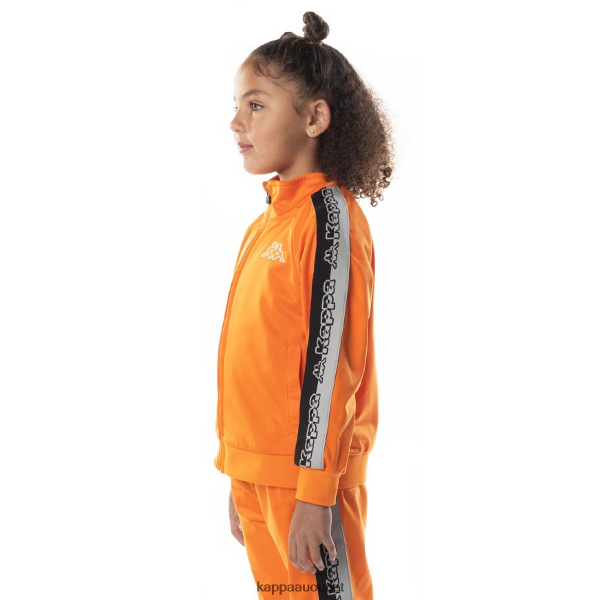Kappa Kids Logo Tape Dartem Track Jacket Orange R0HPN8415