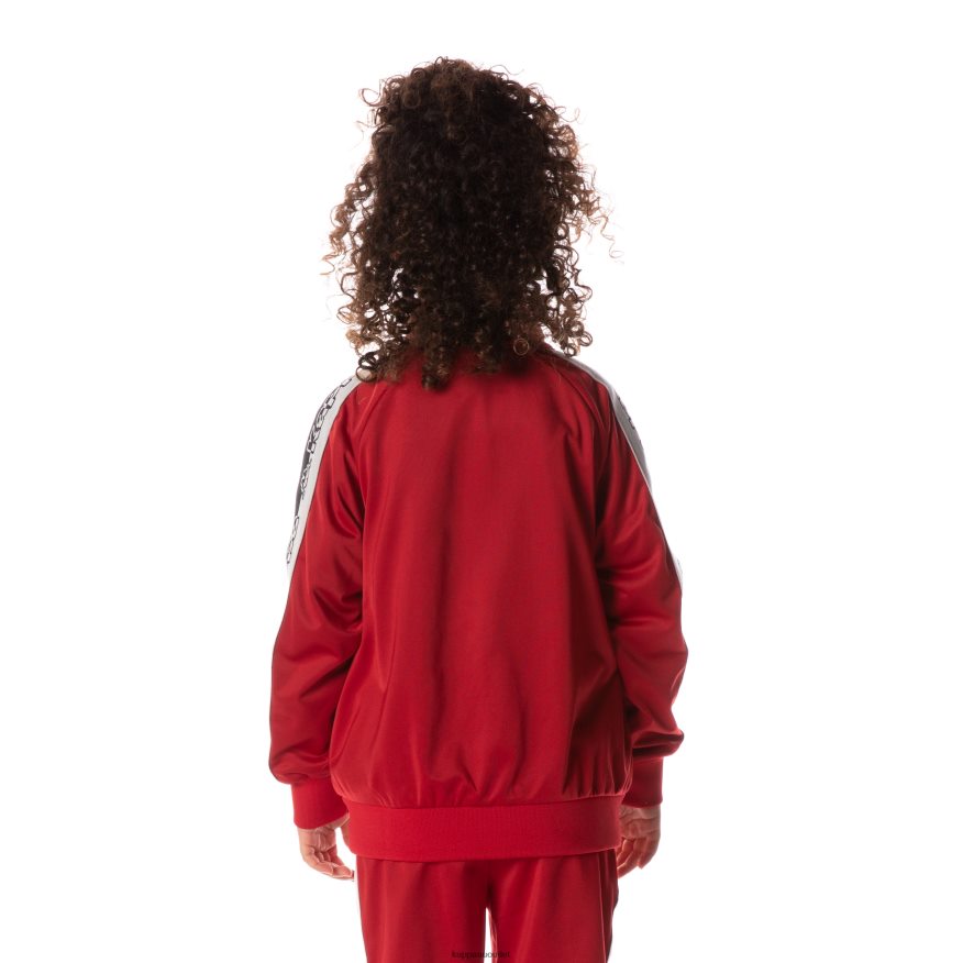 Kappa Kids Logo Tape Dartem Track Jacket Red R0HPN8417