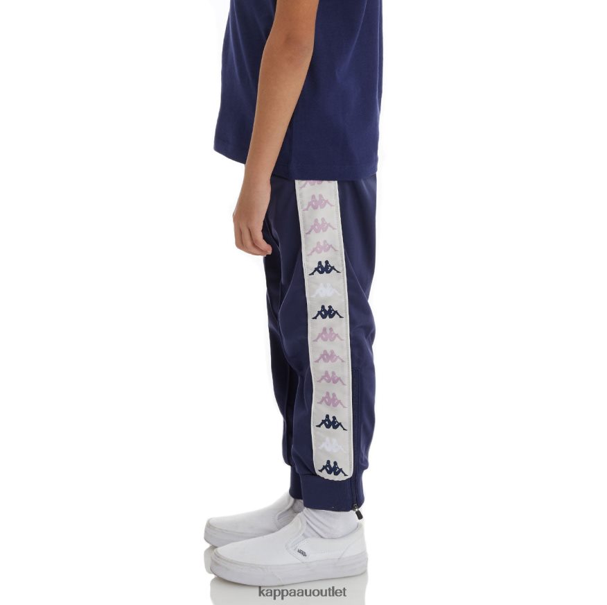 Kappa Kids Kids 222 Banda Deky 2 Trackpants Navy R0HPN8475