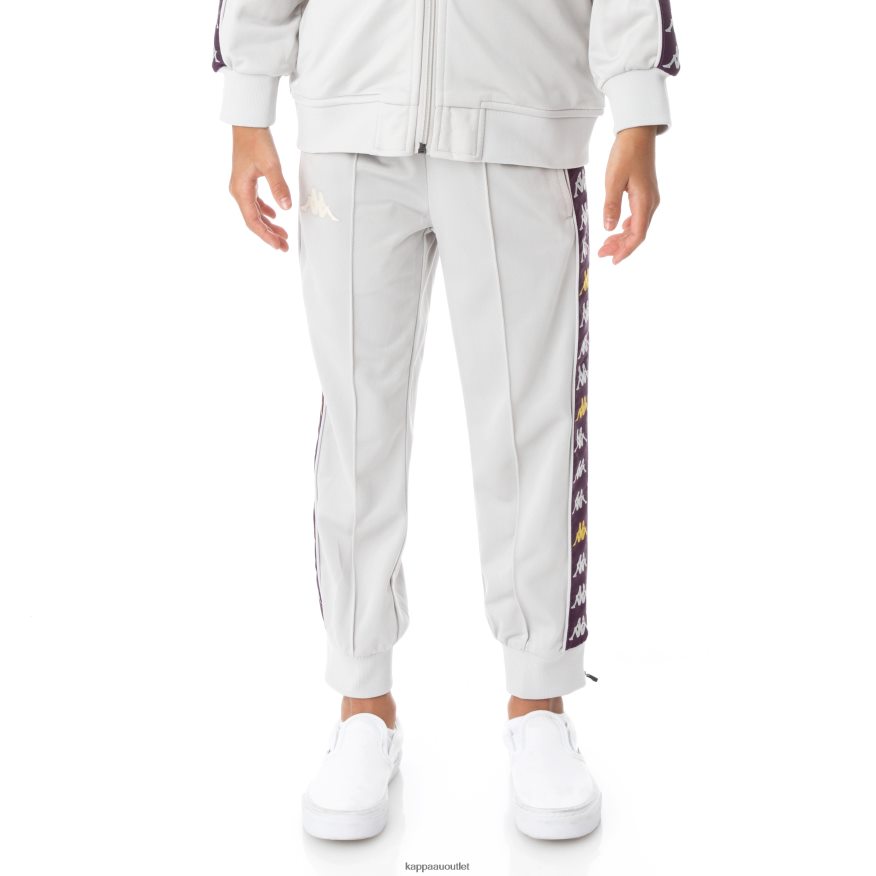 Kappa Kids Kids 222 Banda Deky Trackpants Grey Silver R0HPN8498