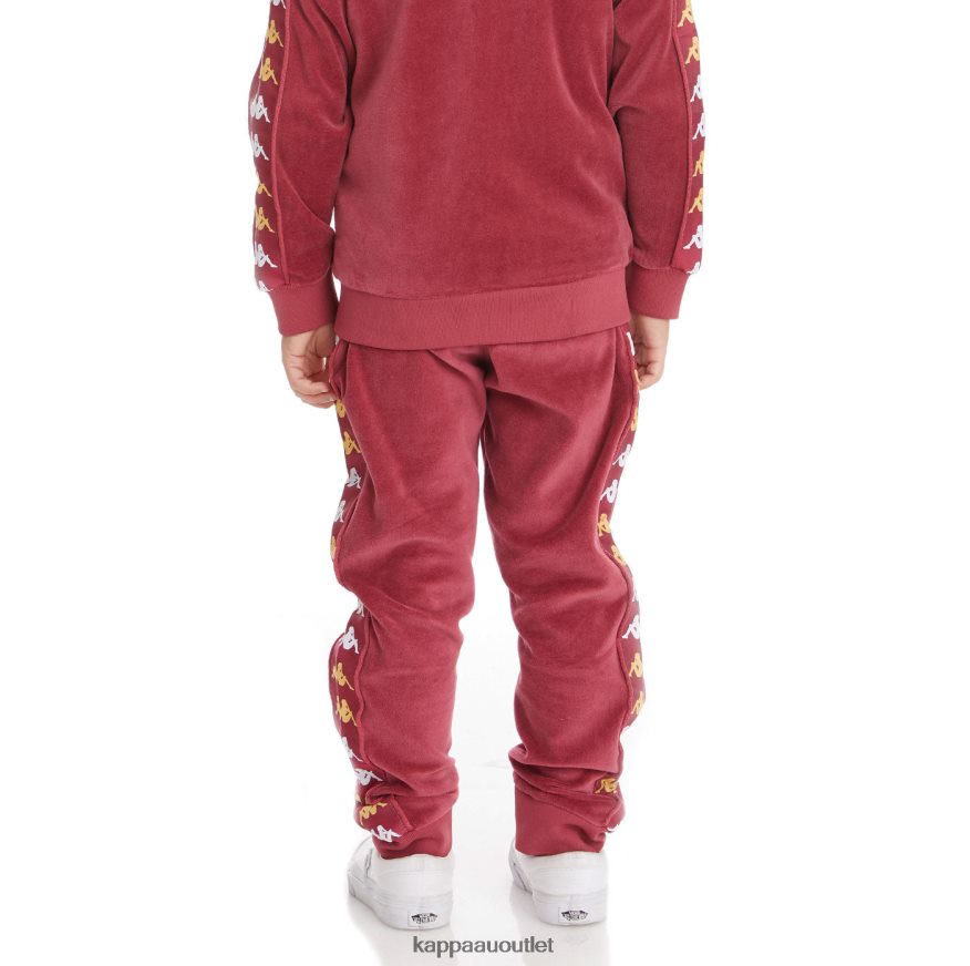 Kappa Kids Kids 222 Banda Lorence Trackpants Burgundy R0HPN8490